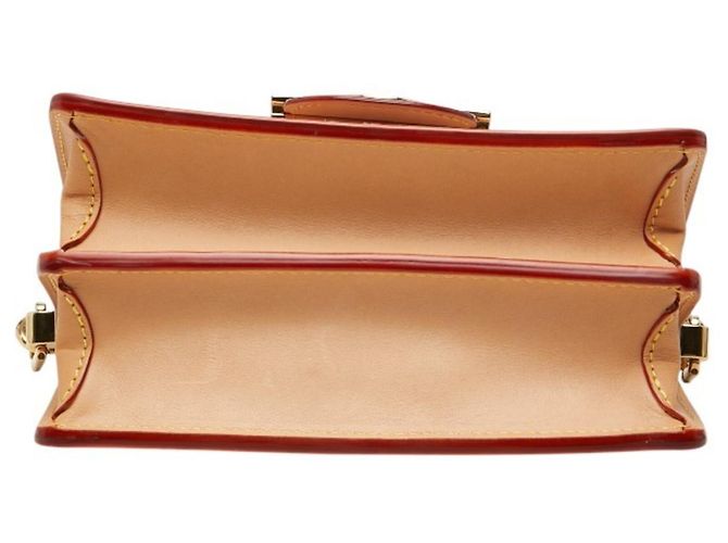 Borsa a tracolla e crossbody MINI Dauphine Louis Vuitton Beige - vista 3