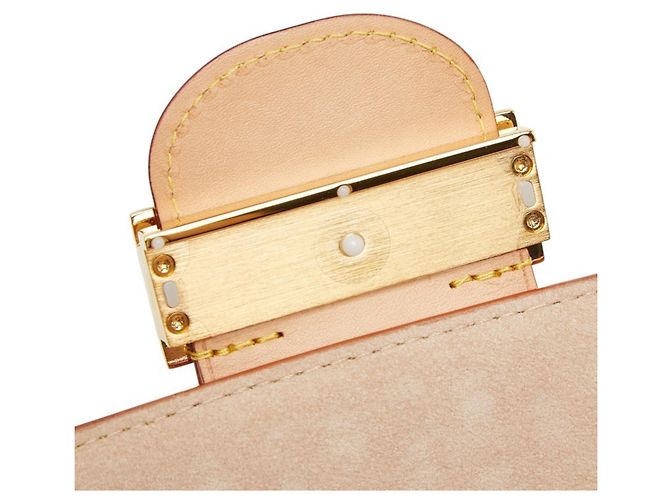 Borsa a tracolla e crossbody MINI Dauphine Louis Vuitton Beige - vista 8