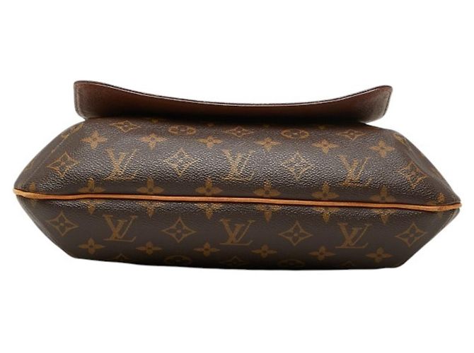 Borsa a tracolla Louis Vuitton Monogram Musette Marrone - vista 3