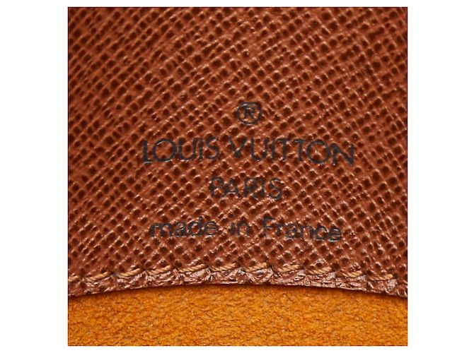 Borsa a tracolla Louis Vuitton Monogram Musette Marrone - vista 8