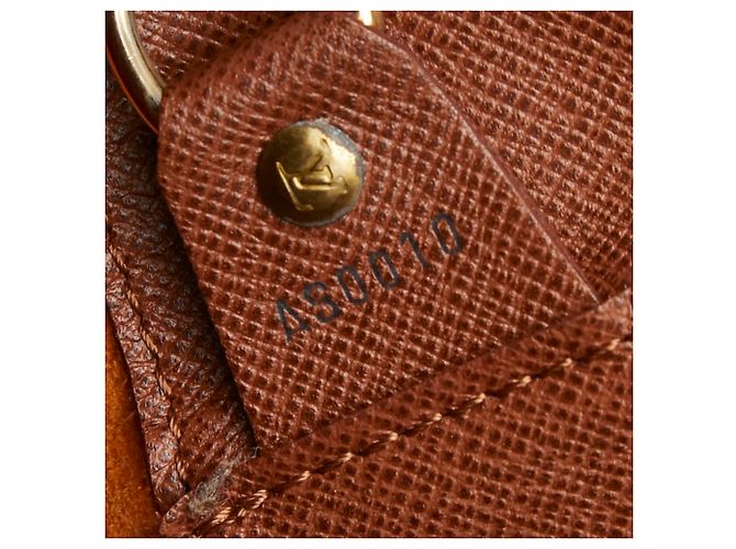 Borsa a tracolla Louis Vuitton Monogram Musette Marrone - vista 9