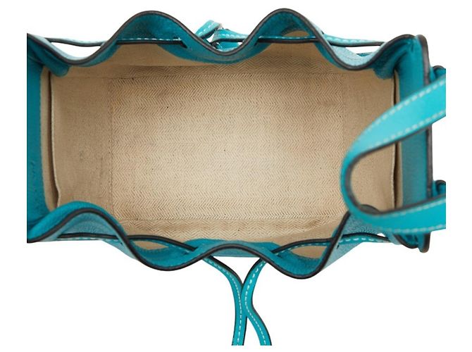Loewe Hammock Mini Handtasche Blau - Ansicht 11