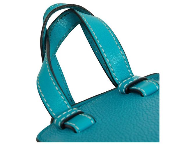 Loewe Hammock Mini Handtasche Blau - Ansicht 8