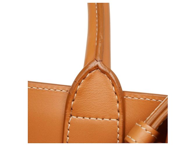 Céline Celine Vertical Cabas Small Handtasche Braun Roh - Ansicht 10