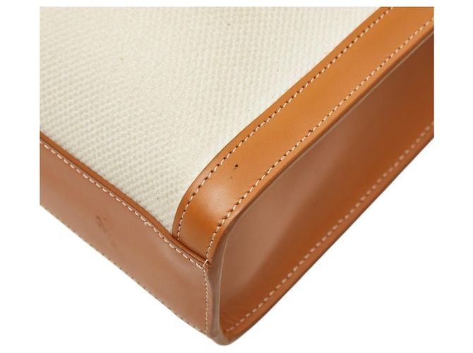 Céline Celine Vertical Cabas Small Handtasche Braun Roh - Ansicht 6