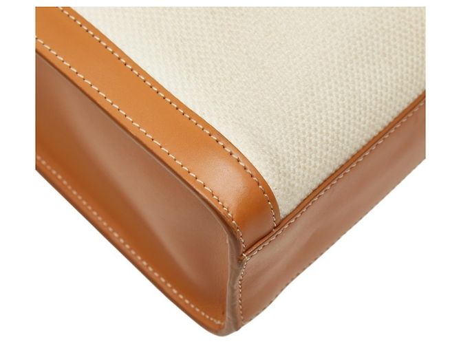 Céline Celine Vertical Cabas Small Handtasche Braun Roh - Ansicht 7