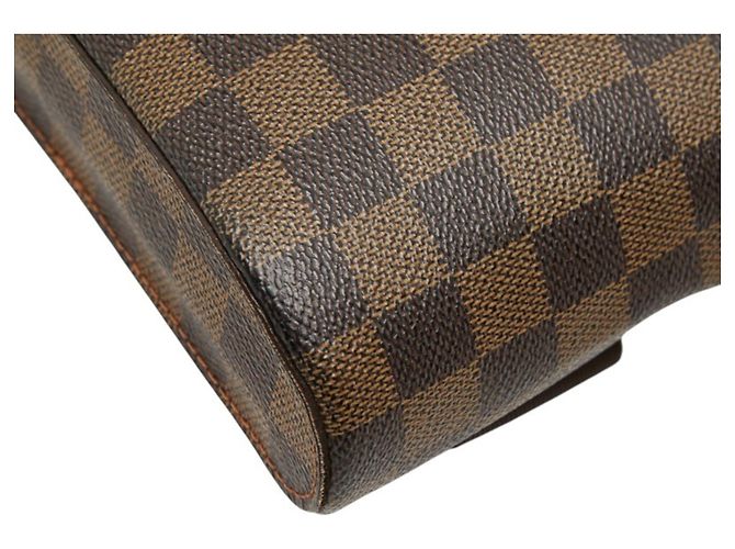 Borsa a tracolla Louis Vuitton Damier Geronimos Marrone - vista 5