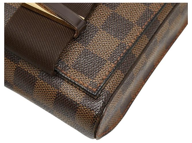 Borsa a tracolla Louis Vuitton Damier Geronimos Marrone - vista 6