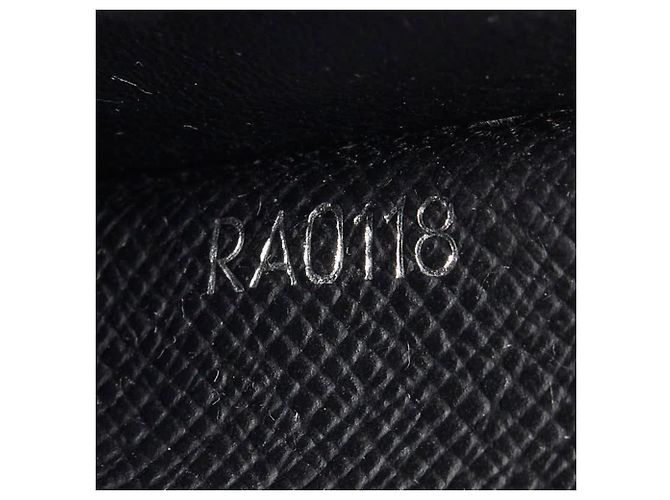 Louis Vuitton Damier Graphite Bi-fold Wallet Brown Black - view 13