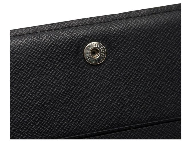 Louis Vuitton Damier Graphite Bi-fold Wallet Brown Black - view 7