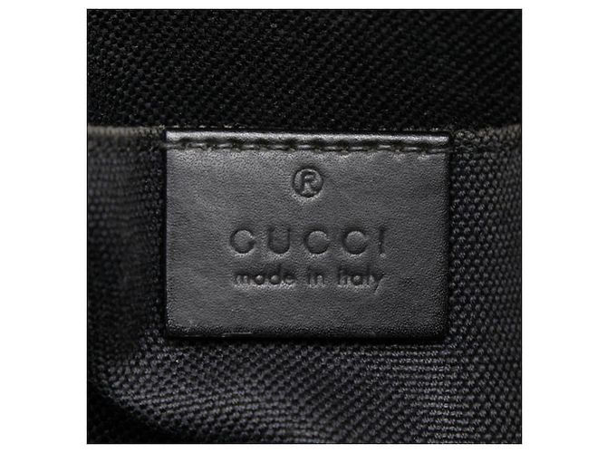 Borsa a tracolla e a spalla Gucci GG Supreme Sherry Line Nero - vista 12