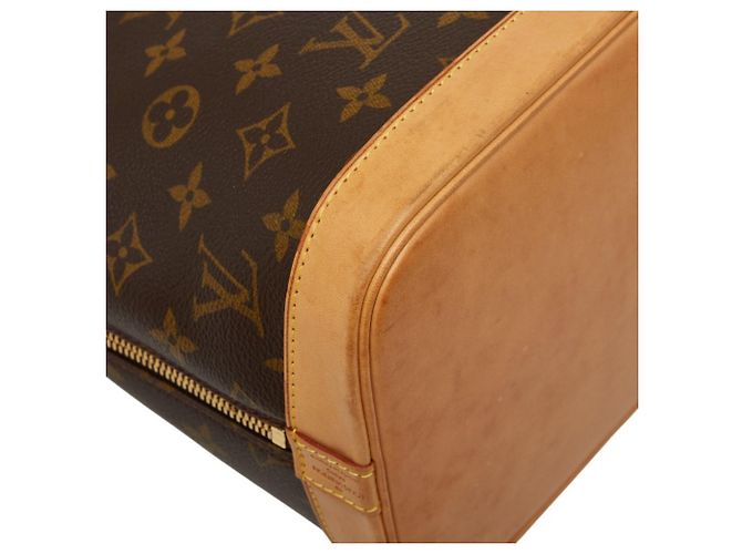 Borsa Louis Vuitton Monogram Alma PM Marrone - vista 5
