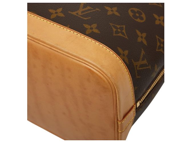 Borsa Louis Vuitton Monogram Alma PM Marrone - vista 6