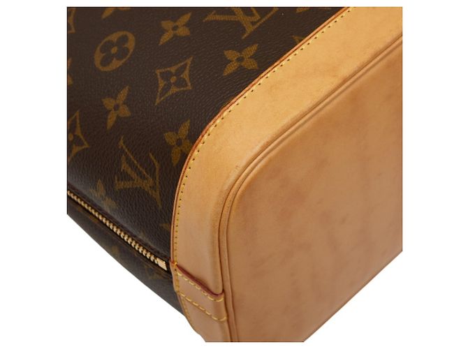 Borsa Louis Vuitton Monogram Alma PM Marrone - vista 7