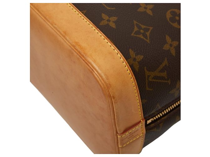 Borsa Louis Vuitton Monogram Alma PM Marrone - vista 8