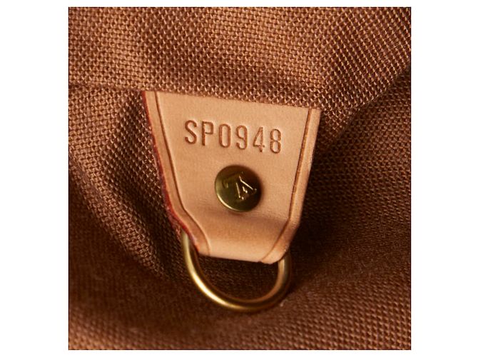Zaino Louis Vuitton Monogram Montsouris MM Marrone - vista 11