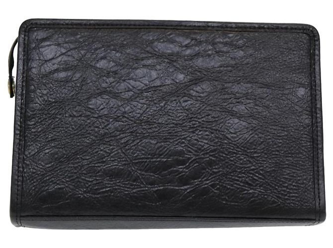 Burberry Cuir Vintage Noir - vue 2
