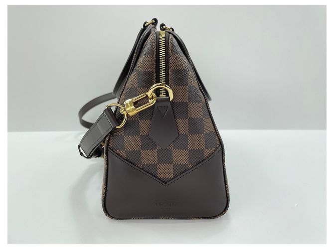 Borsa Bowling Louis Vuitton Damier Kensington Marrone - vista 4