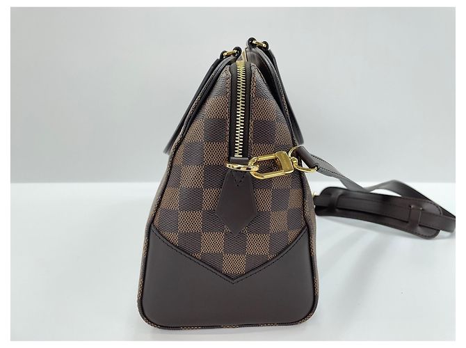 Borsa Bowling Louis Vuitton Damier Kensington Marrone - vista 5