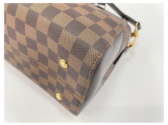Borsa Bowling Louis Vuitton Damier Kensington Marrone - vista 8