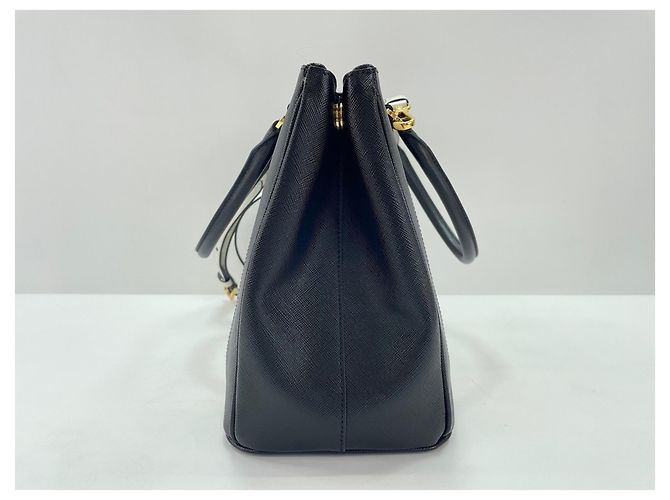 Borsa a mano in pelle bianca Prada Bianco - vista 5