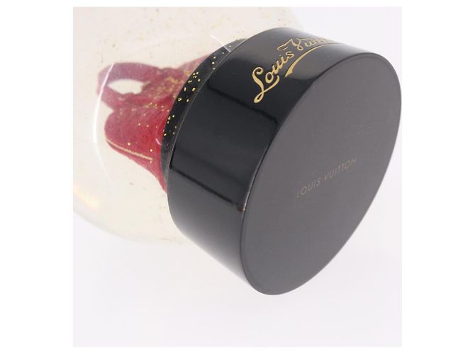 LOUIS VUITTON Alma Snow Globe Glass Red LV Auth 191688 Rouge - vue 7