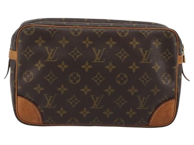 LOUIS VUITTON Monogram Compiegne 28 Pochette M51845 LV Auth ar13971 Monogramme - vue 2