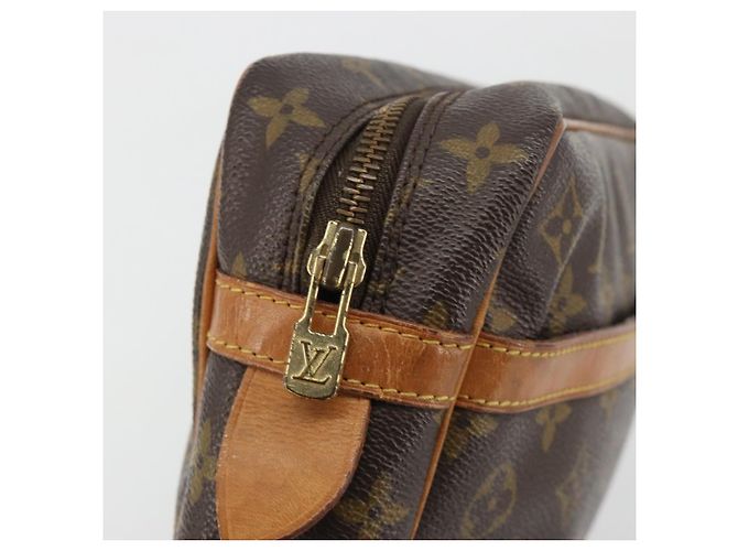 LOUIS VUITTON Monogram Compiegne 28 Pochette M51845 LV Auth ar13971 Monogramme - vue 8