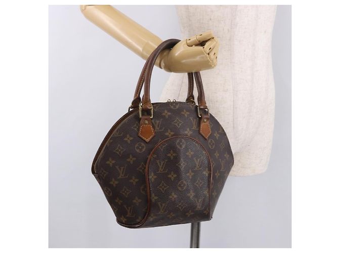 Borsa LOUIS VUITTON Monogram Ellipse PM M51127 LV Auth 190486 Monogramma - vista 21