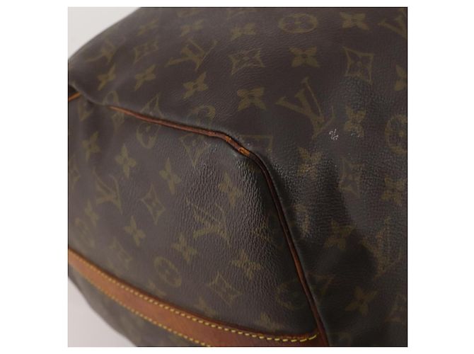 LOUIS VUITTON Borsa Boston Monogram Keepall Bandouliere 55 M41414 LV Auth 187837 Monogramma - vista 16
