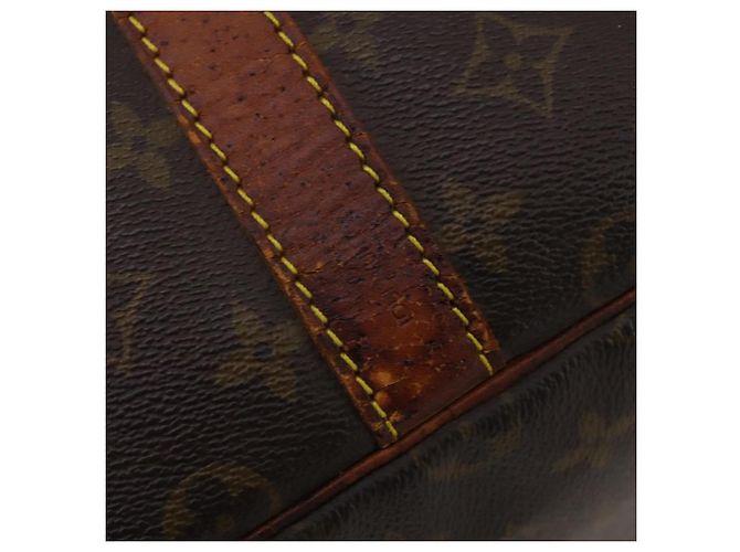 LOUIS VUITTON Borsa Boston Monogram Keepall Bandouliere 55 M41414 LV Auth 187837 Monogramma - vista 19