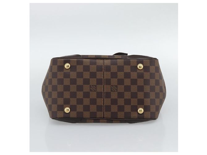 LOUIS VUITTON Borsa Damier Ebene Verona PM N41117 LV Auth ar14037V - vista 5