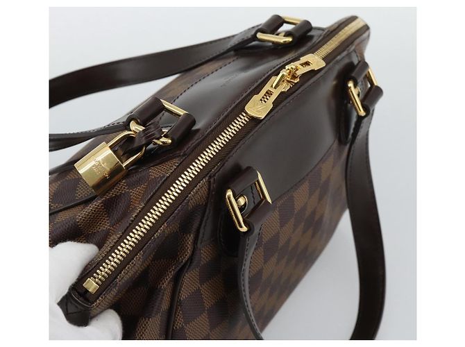 LOUIS VUITTON Borsa Damier Ebene Verona PM N41117 LV Auth ar14037V - vista 6