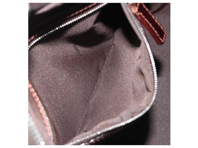 FENDI Zucca Canvas Handtasche Schwarz Braun Authentisch 191295 - Ansicht 21