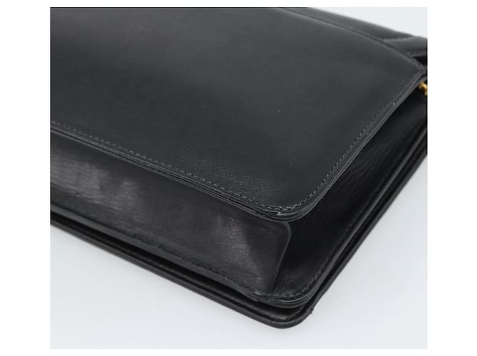 Borsa a Spalla con Catena GIVENCHY in Pelle Nera Oro Auth 190822A Nero D'oro - vista 12