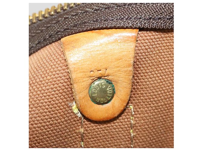 LOUIS VUITTON Borsa Boston Monogram Keepall 50 M41426 LV Auth 187059 Monogramma - vista 11