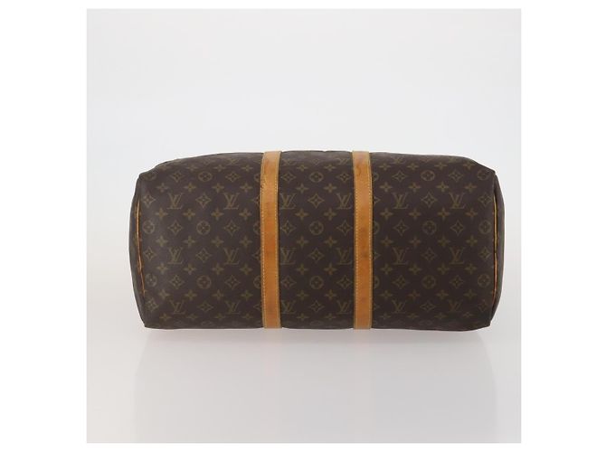 LOUIS VUITTON Borsa Boston Monogram Keepall 50 M41426 LV Auth 187059 Monogramma - vista 5