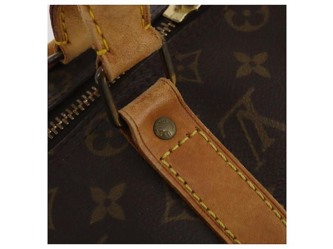 LOUIS VUITTON Borsa Boston Monogram Keepall 50 M41426 LV Auth 187059 Monogramma - vista 9