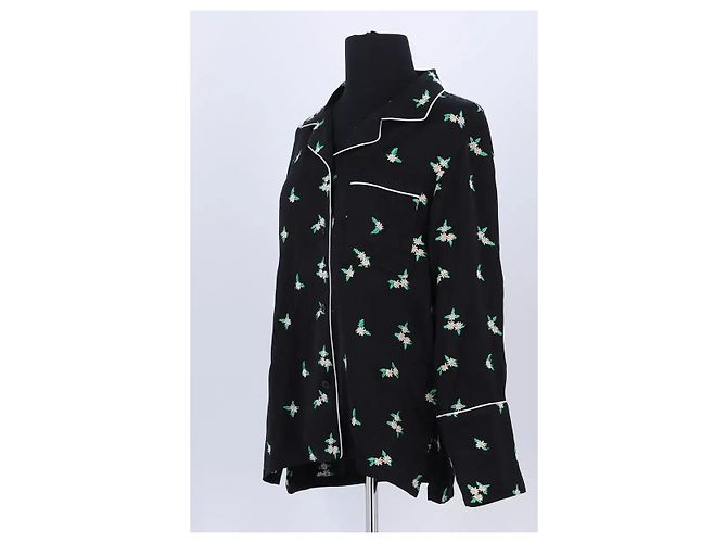 Autre Marque Camicia nera AKIRA NAKA Nero - vista 2