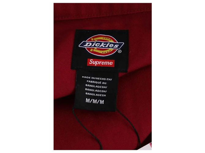 Autre Marque Giacca Dickies X Supreme bordeaux Bordò - vista 5