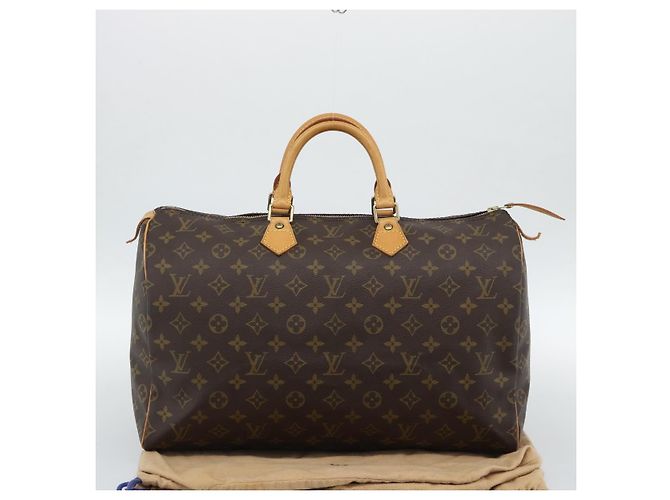 LOUIS VUITTON Borsa Monogram Speedy 40 M41522 LV Auth 190395A Monogramma - vista 12