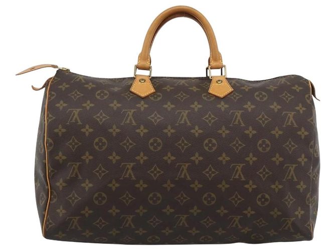 LOUIS VUITTON Borsa Monogram Speedy 40 M41522 LV Auth 190395A Monogramma - vista 2