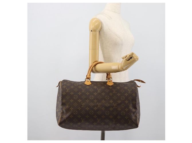 LOUIS VUITTON Borsa Monogram Speedy 40 M41522 LV Auth 190395A Monogramma - vista 21