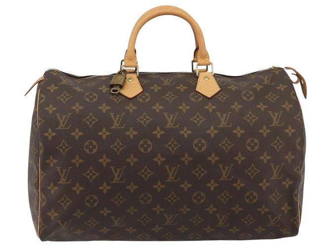 LOUIS VUITTON Borsa Monogram Speedy 40 M41522 LV Auth 189114A Monogramma - vista 13