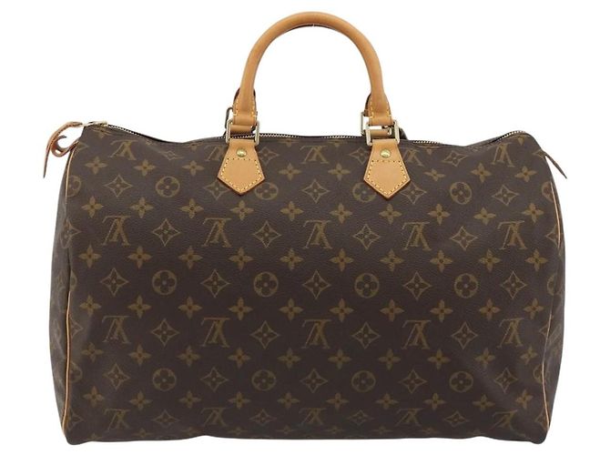 LOUIS VUITTON Borsa Monogram Speedy 40 M41522 LV Auth 189114A Monogramma - vista 2