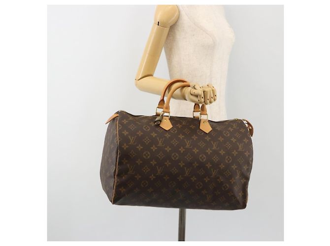 LOUIS VUITTON Borsa Monogram Speedy 40 M41522 LV Auth 189114A Monogramma - vista 23