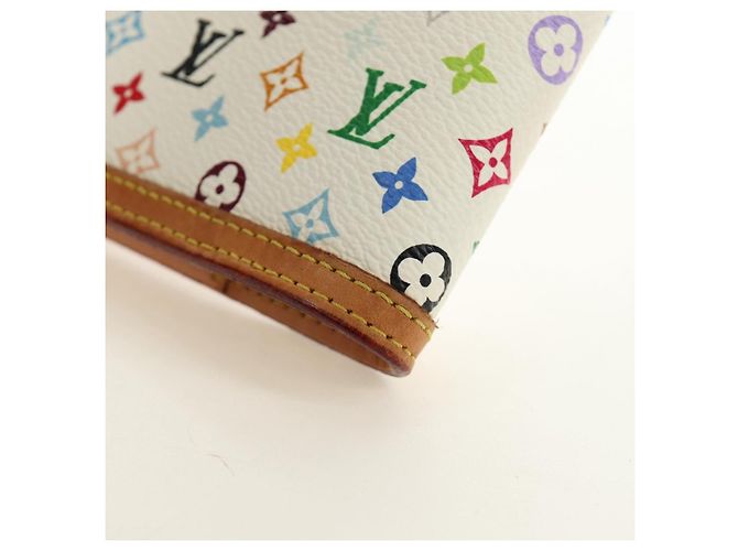 LOUIS VUITTON Monogram Multicolor Agenda PM Planner White R21074 Auth bs36046M Bianco - vista 11