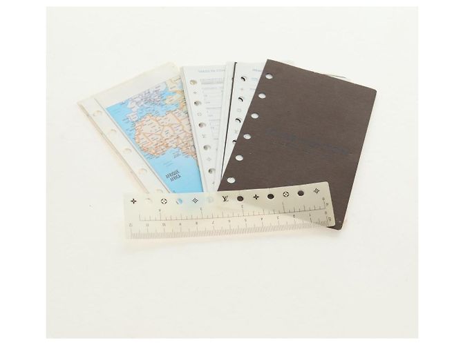 LOUIS VUITTON Monogram Multicolor Agenda PM Planner White R21074 Auth bs36046M Bianco - vista 25