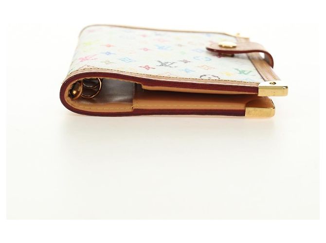 LOUIS VUITTON Monogram Multicolor Agenda PM Planner White R21074 Auth bs36046M Bianco - vista 7
