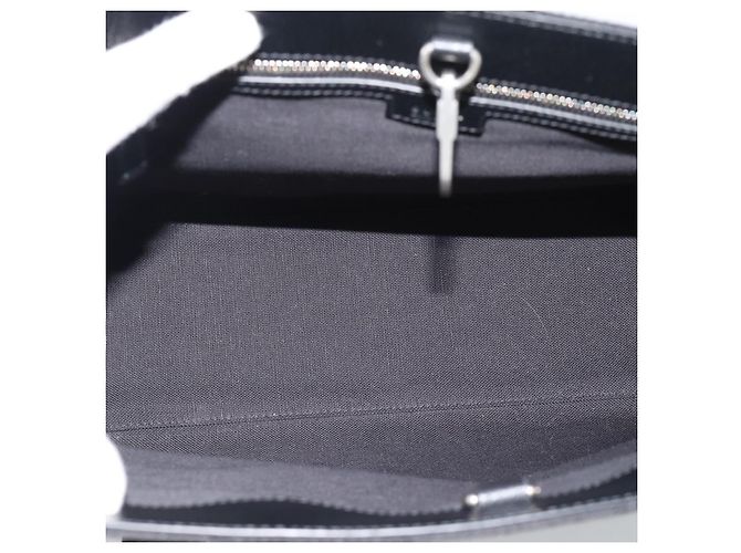 Borsa GUCCI Jumbo GG Canvas 2way Nero Argento 678839 Auth mr2773V - vista 17